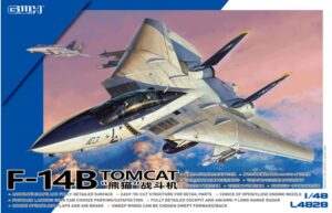 Great Wall Hobby L4828 1/48 Grumman F-14B Tomcat with 4 US Navy Unit Markings THFS EOL