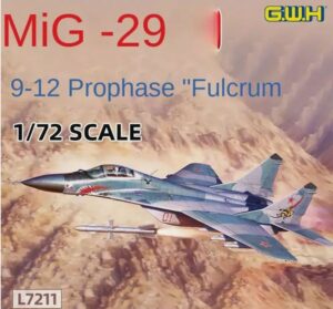 Great Wall Hobby L7211 1/72 MiG-29 9-12 Early Type Fulcrum Model Kit NOV CTN