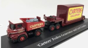 Atlas Editions HU01 1:76 Scale Foden Ballast Tractor Generator Low Loader With Load