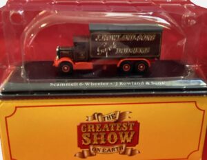 Atlas Editions HU19 1/76 Scammell 6 Wheeler J. Rowland & Sons Collectible Model Toy