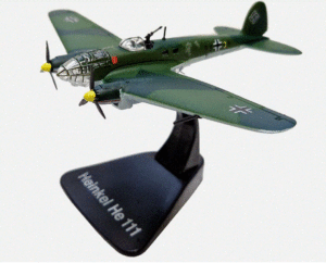 ATLAS JJ03 1/144 German Heinkel He 111 "Bombers of WWII