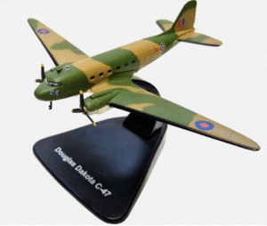 ATLAS JJ14 1/144 RAF Douglas C-47 Dakota "Bombers of WWII Logistics and Support