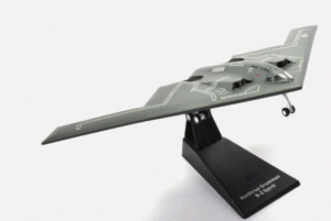 Atlas Jet Age jk02 1/200  Northrop Grumman B-2 Spirit USAF STEALTH BOMBER