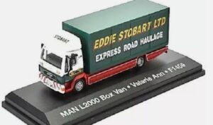 Atlas JV9118 1/76 MAN L2000 Box Van Valerie Ann Stobart F1459