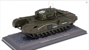 PATLAS TANK LEGENDS MZ18 1/43 Churchill Mk.VII tank 107th Regiment RAC Normandy 1944 Overlord