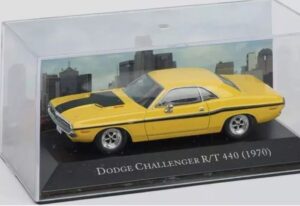 ATLAS IXO PP04 1/43 Dodge Challenger R/T 440 (1970) - Yellow