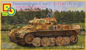 Classy Hobby 1/16 PzKpfw. II Ausf. L Luchs 9th Panzer MC16001