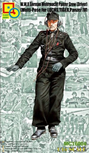 Classy Hobby 1/16 WWII German Panzer Crew Driver MC16004