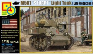 CLASSY HOBBY 1/16 M5A1 Stuart Late Production MC16006