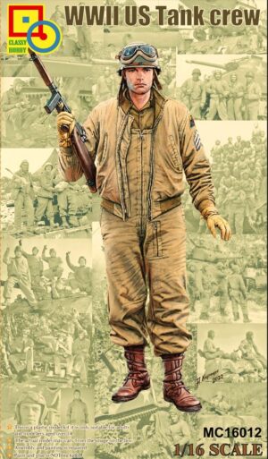 CLASSY HOBBY 1/16 WW2 US ARMY Tank Crewman with Thompson SMG