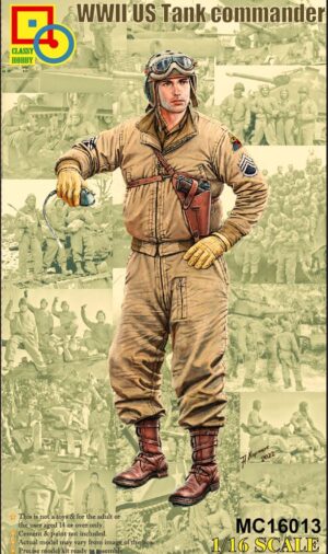 CLASSY HOBBY MC16013 WW2 US Army Tank Commander Overlord
