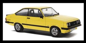 MODEL CAR GROUP 1/18 FORD ESCORT MK2 RS2000 YELLOW LHD 18247