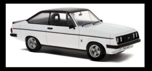 Model Car Group 18248 1/18 Ford Escort Mk2 RS2000 1977 White Diecast