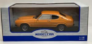 MODEL CAR GROUP 1/18 18295 Ford Capri MK I RS 2600 1973 Orange Black