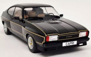 MODEL CAR GROUP 18348 1/18 Ford Capri MK2 X-Pack Black 1975 LHD