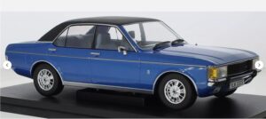 Model Car Group 18468  1:18 Scale Ford Granada MK I Met.Blue/Matt Black(RHD) 1975
