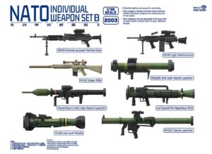MAGIC FACTORY 2003 1/35 NATO Individual Weapon Set B THFS EOL