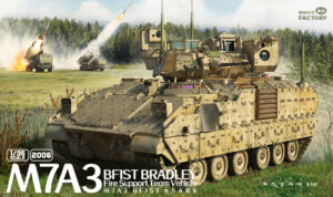 MAGIC FACTORY MF2006 1/35 M7A3 BFIST Bradley Fire Support Vehicle Plastic Model Kit