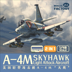 MAGIC FACTORY MF5002 1/48 A-4M SKYHAWK Light Attack Aircraft US Marines EOL