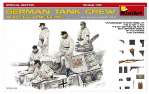 MINIART 35249 1/35 GERMAN TANK CREW WINTER SPECIAL EDITION SOVIET STORM