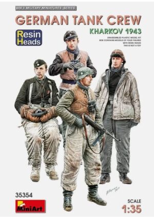 Miniart 35354 1:35 - German Tank Crew, Kharkov (Resin Heads) SOVIET STORM