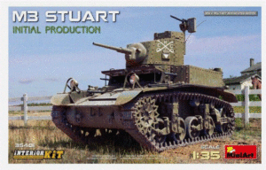 Miniart 35401 1/35 M3 Stuart Initial Production model kit NEW