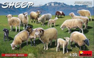MINIART 1/35 FLOCK OF SHEEP 38042