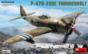 Miniart 48015 1/48 P-47D-28RE Thunderbolt Free French Air Force