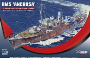 Mirage Hobby 350801 - 1:350 WW2 Royal Navy HMS "Anchusa" Flower-Class Corvette K186