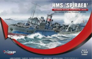 Mirage Hobby 350803 - 1:350 WW2 Royal Navy HMS SPIRAEA Flower-Class Corvette (K08)