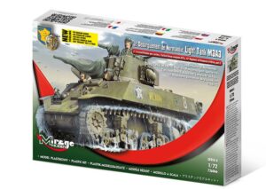 Mirage-Hobby 726066 1/72 Light Tank M3A3. Free French 2nd ADgen. Leclerc Normandy 1944 Overlord