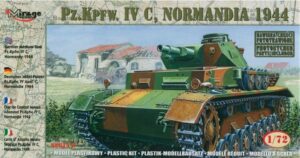 Mirage Hobby 728053 1:72 Panzer IV Ausf C Normandy 1944 Overlord