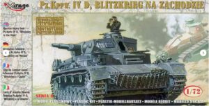 Mirage 72854 1:72 German Tank Panzer IV Ausf.D BLITZKRIEG in the West