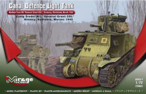 Mirage Hobby 729001 - 1:72 Medium Tank M3 'General Grant Rhineland German 1945 ASSAULT ON THE RHINE