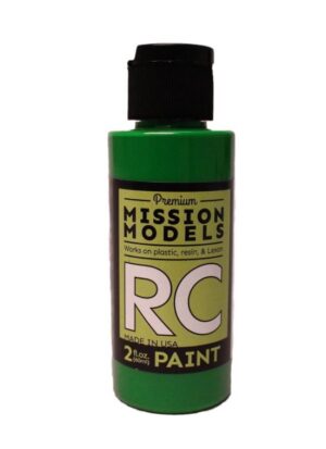 Mission Models RC Paint 2 Oz Bottle Green MMR006