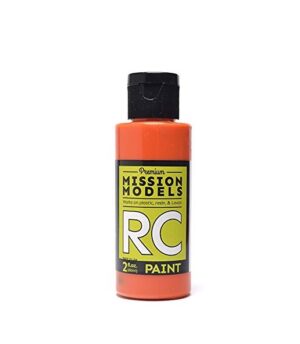 Mission Models RC Paint 2 Oz Bottle Orange MMR008
