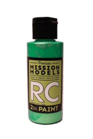 Mission Models acrylic RC Paint 2 Oz Iridescent Teal MMR034