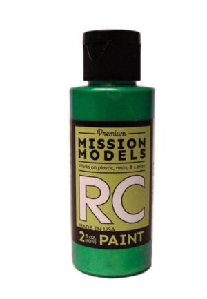 Mission Models acrylic RC Paint 2 Oz Iridescent Turquoise MMR035