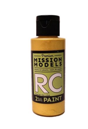 Mission Models acrylic RC Car Paint 2 Oz Bottle Color Change Gold MMR038