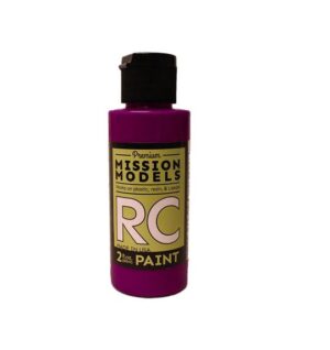 MISSION MODELS Acrylic RC Car PAINT 2 OZ FLUORESCENT RACING VIOLET MMR049