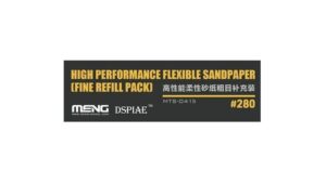 Meng MNGMTS-041B Flexible Sand Paper Fine Refill 280 Flat packed for low postage THFS