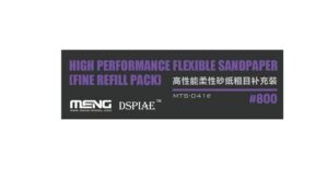 Meng MNTMTS-041E Flexible Sand Paper Fine Refill 800 Flat packed for low cost THFS