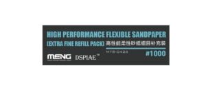 Meng MNGMTS-042A Flexi Sandpaper Extra Fine 1000  Flat Packed for low cost THFS