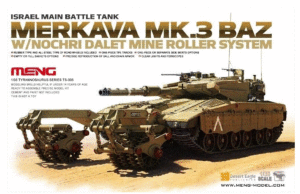 MENG MODELS MNGTS-005 TS-005 1:35 Israeli IDF Merkava Mk.3BAZ Mine Roller