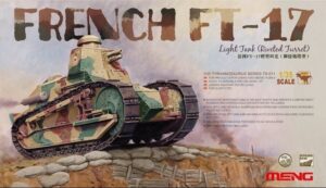 Meng Model 1:35 - FT-17 French Light Tank (Riveted Turret) MNGTS-011