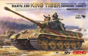 Meng Model  MNGTS-031 1:35 - Sd.Kfz.182 King Tiger (Henschel Turret) Kurt Knispel Overlord soviet storm