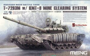 MENG 1/35 RUSSIAN MBT T-72B3M w/KMT-8 MINE SYSTEM MNGTS-053