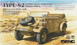 Meng MNGVS-015 1/35 German Pkw.K1 Kubelwagen Type 82 North Africa VS-015