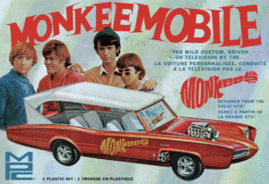 MPC 996M 996 1/25 Monkeemobile TV Car Plastic Model Kit