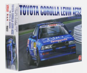 Nunu 24016 1/24 Toyota Corolla Levin AE92 1989 SPA 24 Hours Race Model Kit